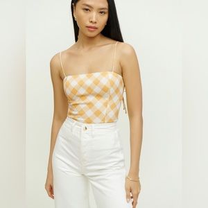 Reformation Meyer Top - Size 4. Never worn.